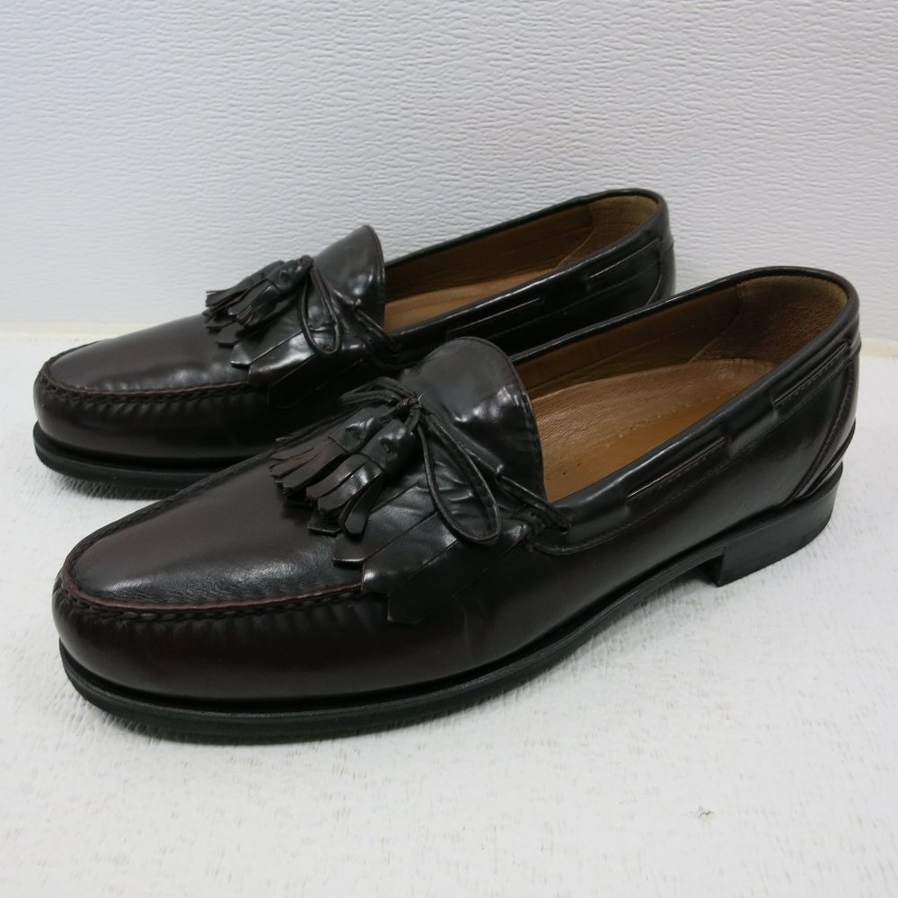 Rockport Kiltie Tassel Leather Dress Loafers Shoes